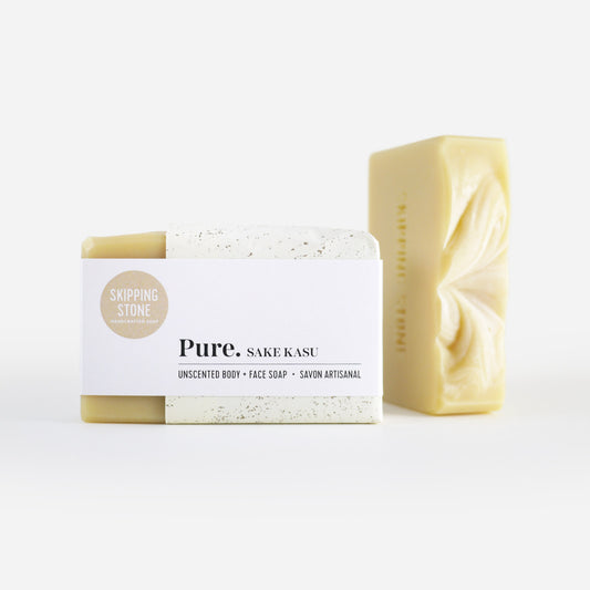 Pure. Sake Kasu Body + Face Soap – unscented